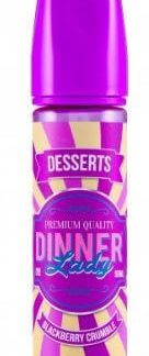 Premix Dinner Lady Desserts 50ml - Blackberry Crumble